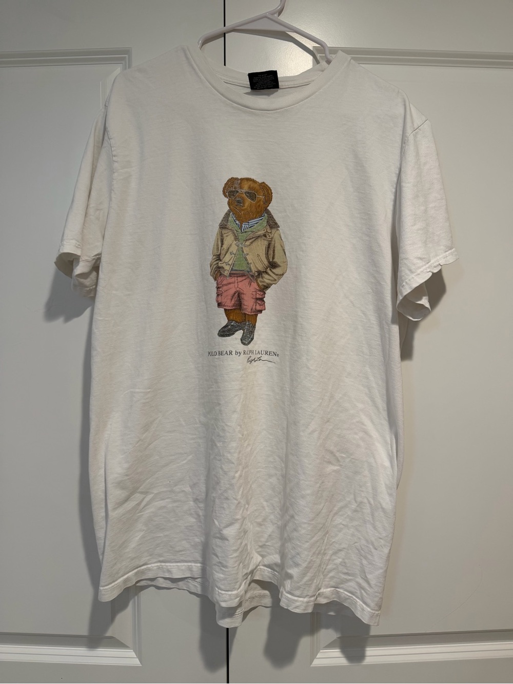 Ralph Lauren Polo Bear Graphic Tee - White